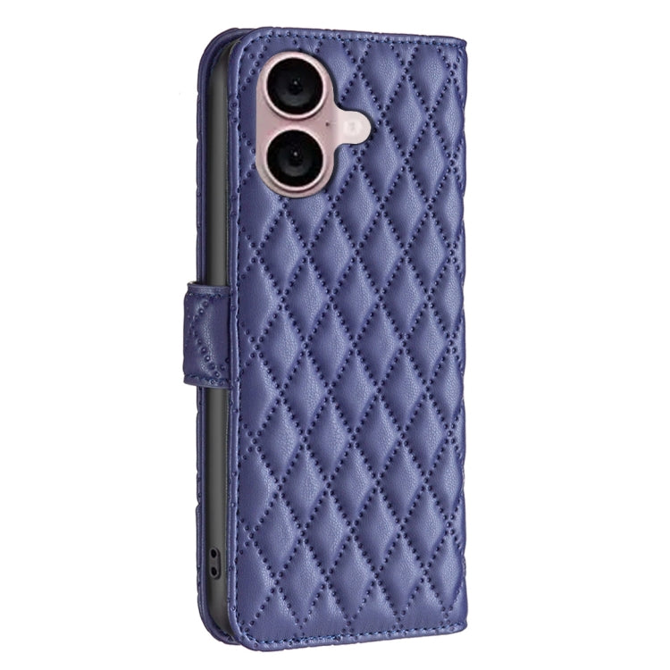 Diamond Lattice Wallet Flip Leather Phone Case, For iPhone 16, For iPhone 15 Pro Max, For iPhone 15 Pro, For iPhone 15 Plus, For iPhone 15