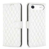 Diamond Lattice Wallet Flip Leather Phone Case, For iPhone 17e / 16e, For iPhone 17 Pro Max, For iPhone 17 Pro, For iPhone 17, For iPhone Air, For iPhone 16 Pro Max, For iPhone 16 Pro, For iPhone 16 Plus