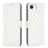 Diamond Lattice Wallet Flip Leather Phone Case, For iPhone 18 Pro/17 Pro, For iPhone 18 Pro Max/17 Pro Max, For iPhone 17e / 16e, For iPhone 17, For iPhone Air, For iPhone 16 Pro Max, For iPhone 16 Pro, For iPhone 16 Plus