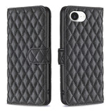 Diamond Lattice Wallet Flip Leather Phone Case, For iPhone 18 Pro/17 Pro, For iPhone 18 Pro Max/17 Pro Max, For iPhone 17e / 16e, For iPhone 17, For iPhone Air, For iPhone 16 Pro Max, For iPhone 16 Pro, For iPhone 16 Plus