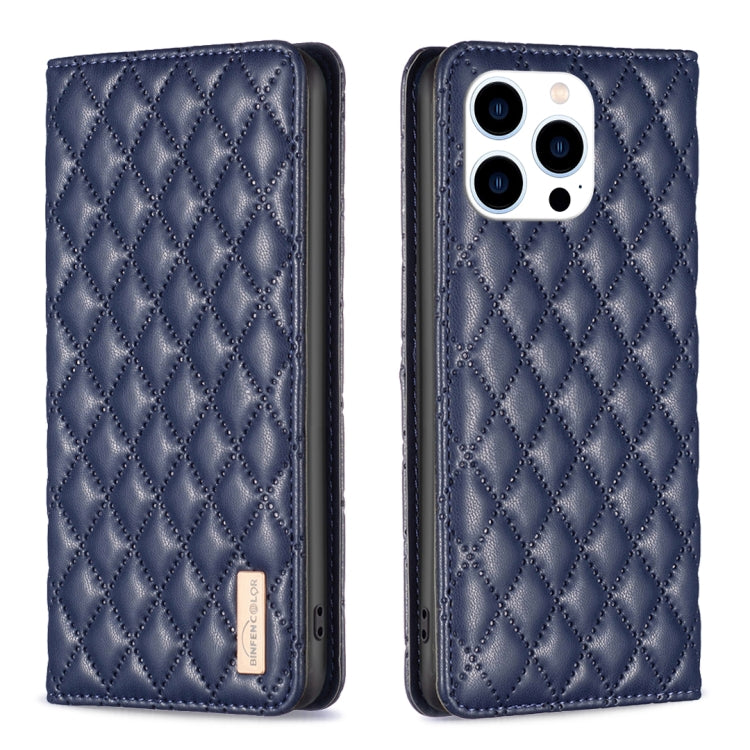 Diamond Lattice Magnetic Leather Flip Phone Case, For iPhone 17 Pro Max, For iPhone 17 Pro, For iPhone 17, For iPhone Air, For iPhone 16 Pro Max, For iPhone 16 Pro, For iPhone 16 Plus, For iPhone 16