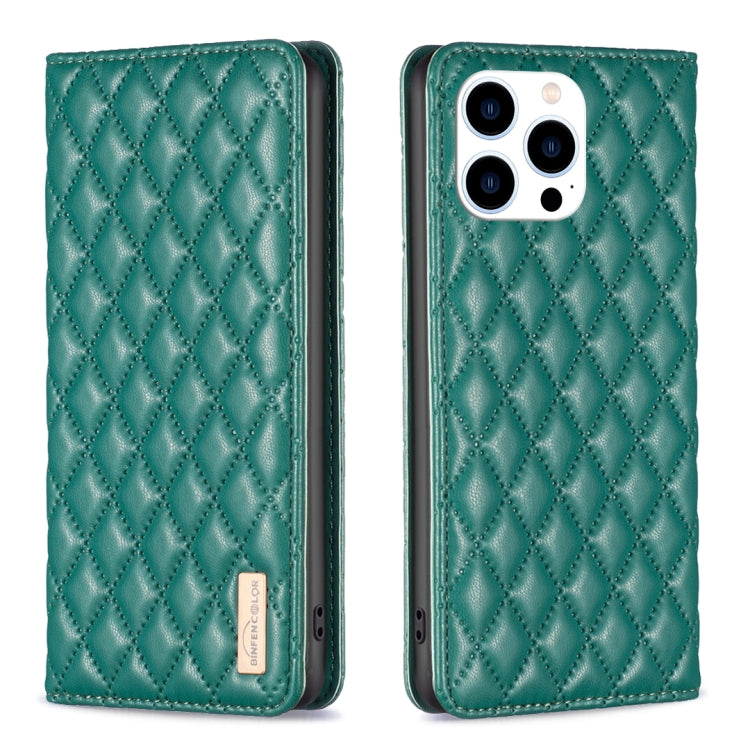 Diamond Lattice Magnetic Leather Flip Phone Case, For iPhone 17 Pro Max, For iPhone 17 Pro, For iPhone 17, For iPhone Air, For iPhone 16 Pro Max, For iPhone 16 Pro, For iPhone 16 Plus, For iPhone 16