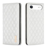 Diamond Lattice Magnetic Leather Flip Phone Case, For iPhone 17 Pro Max, For iPhone 17 Pro, For iPhone 17, For iPhone Air, For iPhone 16 Pro Max, For iPhone 16 Pro, For iPhone 16 Plus, For iPhone 16