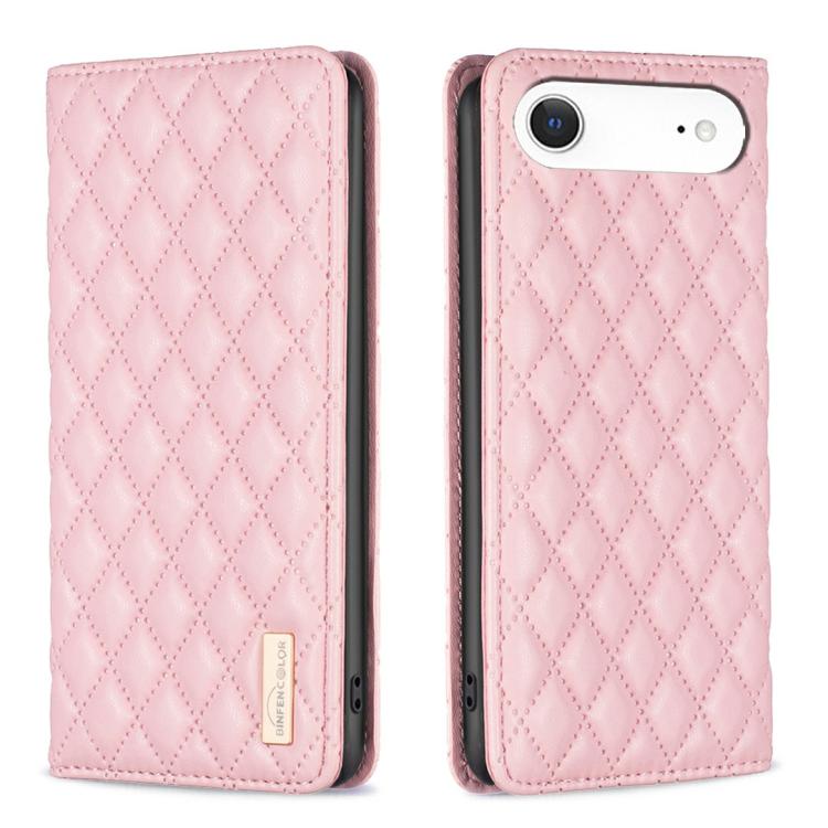 Diamond Lattice Magnetic Leather Flip Phone Case, For iPhone 17 Pro Max, For iPhone 17 Pro, For iPhone 17, For iPhone Air, For iPhone 16 Pro Max, For iPhone 16 Pro, For iPhone 16 Plus, For iPhone 16