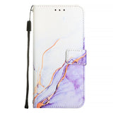 PT003 Marble Pattern Flip Leather Phone Case, For iPod Touch 7 / 6 / 5