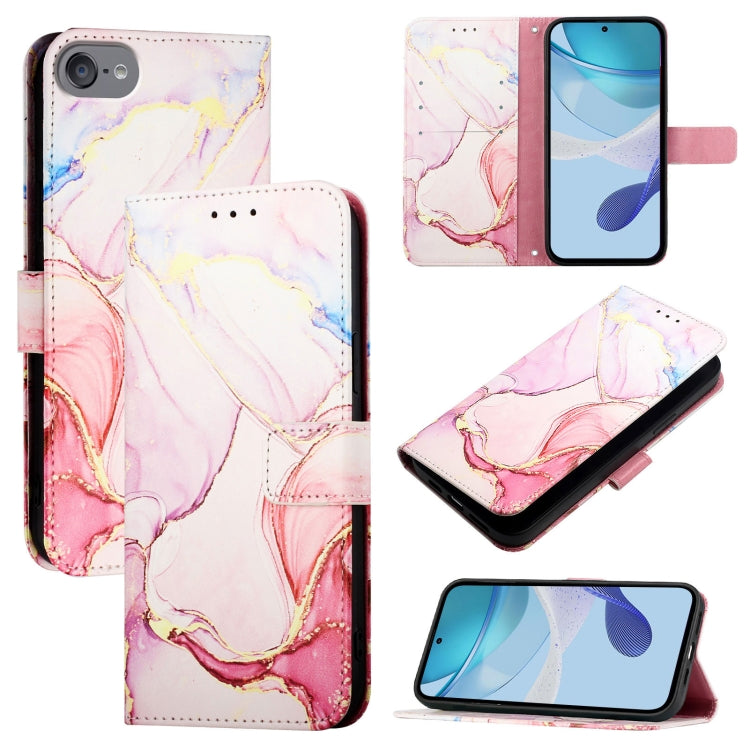 PT003 Marble Pattern Flip Leather Phone Case, For iPod Touch 7 / 6 / 5