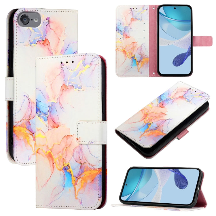 PT003 Marble Pattern Flip Leather Phone Case, For iPod Touch 7 / 6 / 5