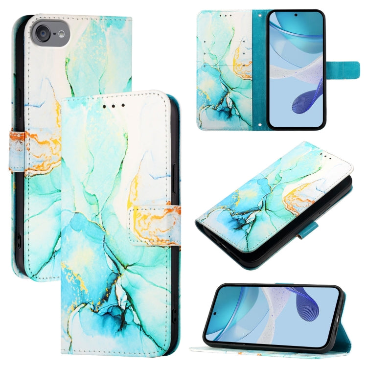 PT003 Marble Pattern Flip Leather Phone Case, For iPod Touch 7 / 6 / 5