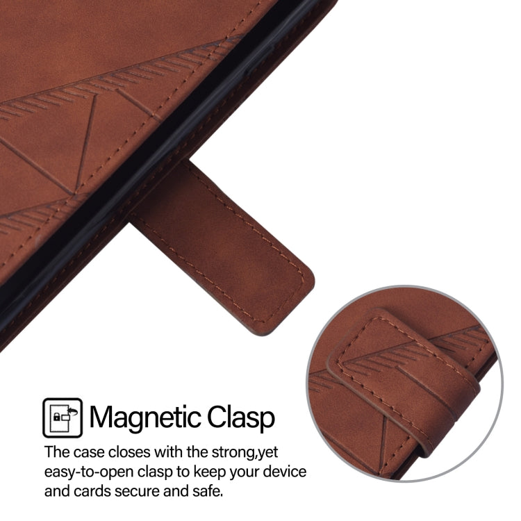 Crossbody 3D Embossed Flip Leather Phone Case, For iPhone 16, For iPhone 15 Pro Max, For iPhone 15 Pro, For iPhone 15 Plus, For iPhone 15, For iPod Touch 7 / 6 / 5
