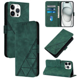 Crossbody 3D Embossed Flip Leather Phone Case, For iPhone 16e / 17e, For iPhone 17 Pro Max, For iPhone 17 Pro, For iPhone 17, For iPhone Air, For iPhone 16 Pro Max, For iPhone 16 Pro, For iPhone 16 Plus