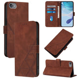 Crossbody 3D Embossed Flip Leather Phone Case, For iPhone 16, For iPhone 15 Pro Max, For iPhone 15 Pro, For iPhone 15 Plus, For iPhone 15, For iPod Touch 7 / 6 / 5