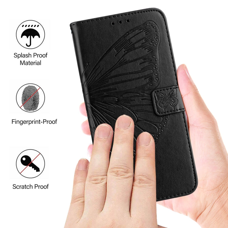 Embossed Butterfly Leather Phone Case, For iPhone 16 Pro, For iPhone 16 Plus, For iPhone 16, For iPhone 15 Pro Max, For iPhone 15 Pro, For iPhone 15 Plus