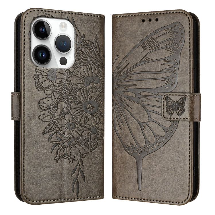 Embossed Butterfly Leather Phone Case, For iPhone 16 Pro, For iPhone 16 Plus, For iPhone 16, For iPhone 15 Pro Max, For iPhone 15 Pro, For iPhone 15 Plus