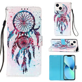 3D Painting Horizontal Flip Leather Phone Case, For iPhone 15, For iPod Touch 7 / 6 / 5