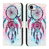 3D Painting Horizontal Flip Leather Phone Case, For iPhone 17e / 16e, For iPhone 17 Pro Max, For iPhone 17 Pro, For iPhone 17, For iPhone Air, For iPhone 16 Pro Max