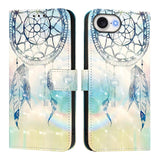3D Painting Horizontal Flip Leather Phone Case, For iPhone 17e / 16e, For iPhone 17 Pro Max, For iPhone 17 Pro, For iPhone 17, For iPhone Air, For iPhone 16 Pro Max