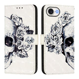 3D Painting Horizontal Flip Leather Phone Case, For iPhone 17e / 16e, For iPhone 17 Pro Max, For iPhone 17 Pro, For iPhone 17, For iPhone Air, For iPhone 16 Pro Max