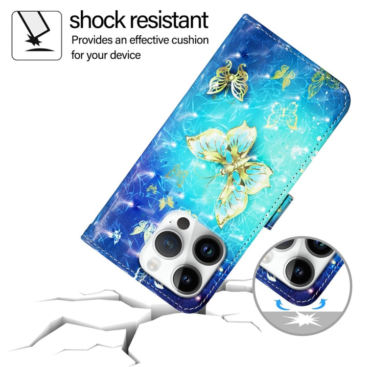 3D Painting Horizontal Flip Leather Phone Case, For iPhone 16 Pro, For iPhone 16 Plus, For iPhone 16, For iPhone 15 Pro Max, For iPhone 15 Pro, For iPhone 15 Plus