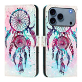 3D Painting Horizontal Flip Leather Phone Case, For iPhone 17e / 16e, For iPhone 17 Pro Max, For iPhone 17 Pro, For iPhone 17, For iPhone Air, For iPhone 16 Pro Max