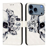 3D Painting Horizontal Flip Leather Phone Case, For iPhone 17e / 16e, For iPhone 17 Pro Max, For iPhone 17 Pro, For iPhone 17, For iPhone Air, For iPhone 16 Pro Max