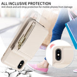 Crossbody Lanyard Zipper Wallet Leather Phone Case, For iPhone XS Max, For iPhone 7 Plus / 8 Plus