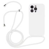 Crossbody Lanyard Liquid Silicone Case, For iPhone 16 Pro Max, For iPhone 16 Pro, For iPhone 16 Plus