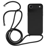 Crossbody Lanyard Liquid Silicone Case, For iPhone 17 Pro Max, For iPhone 17 Pro, For iPhone 17, For iPhone Air
