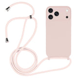 Crossbody Lanyard Liquid Silicone Case, For iPhone 17 Pro Max, For iPhone 17 Pro, For iPhone 17, For iPhone Air
