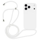 Crossbody Lanyard Liquid Silicone Case, For iPhone 17 Pro Max, For iPhone 17 Pro, For iPhone 17, For iPhone Air