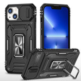 Armor PC + TPU Camera Shield Phone Case, For iPhone 16 Pro, For iPhone 16 Plus, For iPhone 16, For iPhone 15 Pro Max, For iPhone 15 Pro, For iPhone 15 Plus
