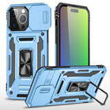 Armor PC + TPU Camera Shield Phone Case, For iPhone 17e / 16e, For iPhone 17 Pro Max, For iPhone 17 Pro, For iPhone 17, For iPhone Air, For iPhone 16 Pro Max