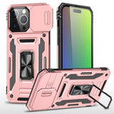 Armor PC + TPU Camera Shield Phone Case, For iPhone 17e / 16e, For iPhone 17 Pro Max, For iPhone 17 Pro, For iPhone 17, For iPhone Air, For iPhone 16 Pro Max