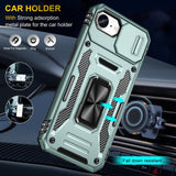 Armor PC + TPU Camera Shield Phone Case, For iPhone 17e / 16e, For iPhone 17 Pro Max, For iPhone 17 Pro, For iPhone 17, For iPhone Air, For iPhone 16 Pro Max