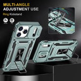 Armor PC + TPU Camera Shield Phone Case, For iPhone 18 Pro / 17 Pro, For iPhone 18 Pro Max / 17 Pro Max, For iPhone 17e / 16e, For iPhone 17, For iPhone Air, For iPhone 16 Pro Max