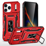 Armor PC + TPU Camera Shield Phone Case, For iPhone 18 Pro / 17 Pro, For iPhone 18 Pro Max / 17 Pro Max, For iPhone 17e / 16e, For iPhone 17, For iPhone Air, For iPhone 16 Pro Max