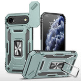 Armor PC + TPU Camera Shield Phone Case, For iPhone 17e / 16e, For iPhone 17 Pro Max, For iPhone 17 Pro, For iPhone 17, For iPhone Air, For iPhone 16 Pro Max