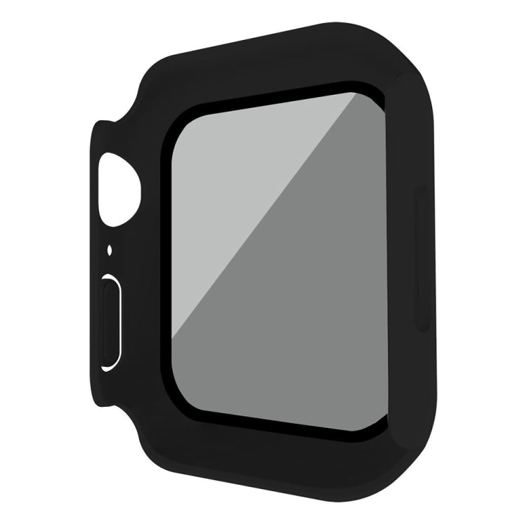 Frosted PC + Anti-spy Tempered Film Integrated Watch Protective Case, For Apple Watch SE 2025 / 2023 / 2022 44mm, For Apple Watch SE 2025 / 2023 / 2022 40mm, For Apple Watch Ultra 3 / 2 / 1 49mm, For Apple Watch 9 / 8 45mm, For Apple Watch 9 / 8 41mm  ...