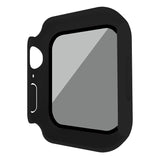 Frosted PC + Anti-spy Tempered Film Integrated Watch Protective Case, For Apple Watch SE 2025 / 2023 / 2022 44mm, For Apple Watch SE 2025 / 2023 / 2022 40mm, For Apple Watch Ultra 3 / 2 / 1 49mm, For Apple Watch 9 / 8 45mm, For Apple Watch 9 / 8 41mm  ...