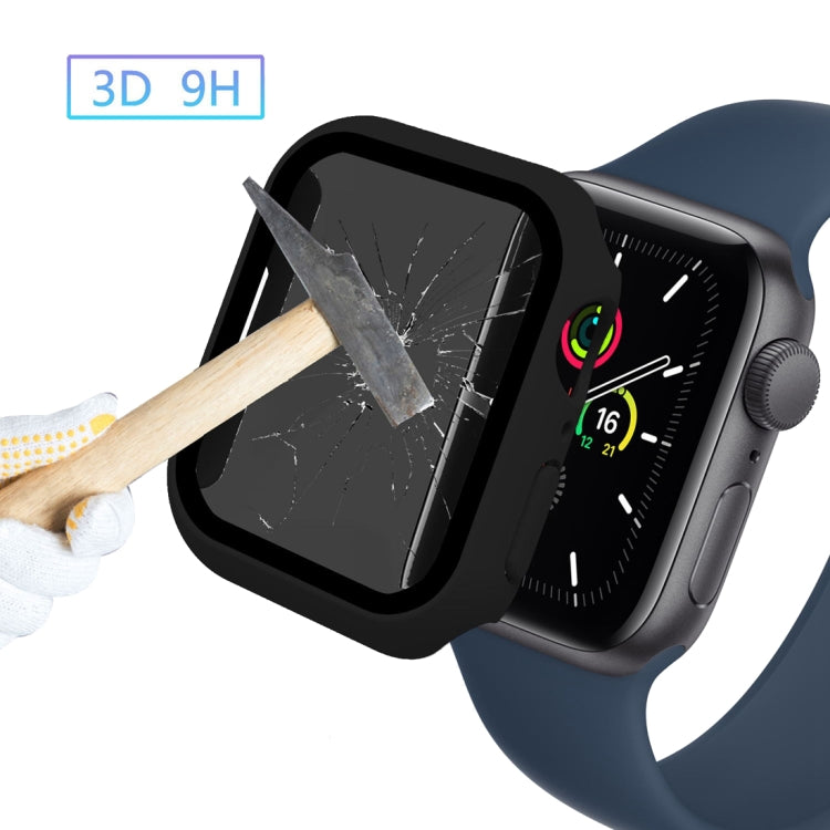 Frosted PC + Anti-spy Tempered Film Integrated Watch Protective Case, For Apple Watch SE 2025 / 2023 / 2022 44mm, For Apple Watch SE 2025 / 2023 / 2022 40mm, For Apple Watch Ultra 3 / 2 / 1 49mm, For Apple Watch 9 / 8 45mm, For Apple Watch 9 / 8 41mm  ...