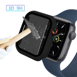 Frosted PC + Anti-spy Tempered Film Integrated Watch Protective Case, For Apple Watch SE 2025 / 2023 / 2022 44mm, For Apple Watch SE 2025 / 2023 / 2022 40mm, For Apple Watch Ultra 3 / 2 / 1 49mm, For Apple Watch 9 / 8 45mm, For Apple Watch 9 / 8 41mm  ...