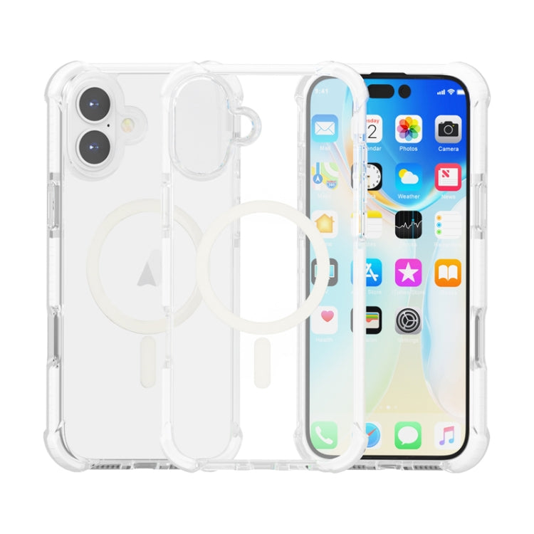 Acrylic Magsafe Magnetic Shockproof Phone Case, For iPhone 16, For iPhone 15 Pro Max, For iPhone 15 Pro, For iPhone 15 Plus