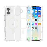 Acrylic Magsafe Magnetic Shockproof Phone Case, For iPhone 16, For iPhone 15 Pro Max, For iPhone 15 Pro, For iPhone 15 Plus