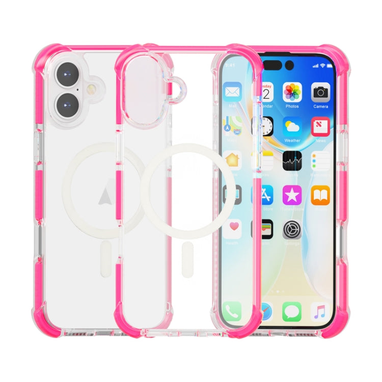 Acrylic Magsafe Magnetic Shockproof Phone Case, For iPhone 16, For iPhone 15 Pro Max, For iPhone 15 Pro, For iPhone 15 Plus