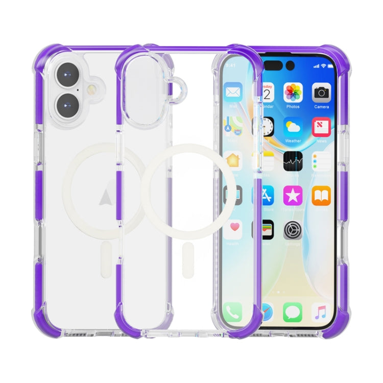Acrylic Magsafe Magnetic Shockproof Phone Case, For iPhone 16, For iPhone 15 Pro Max, For iPhone 15 Pro, For iPhone 15 Plus