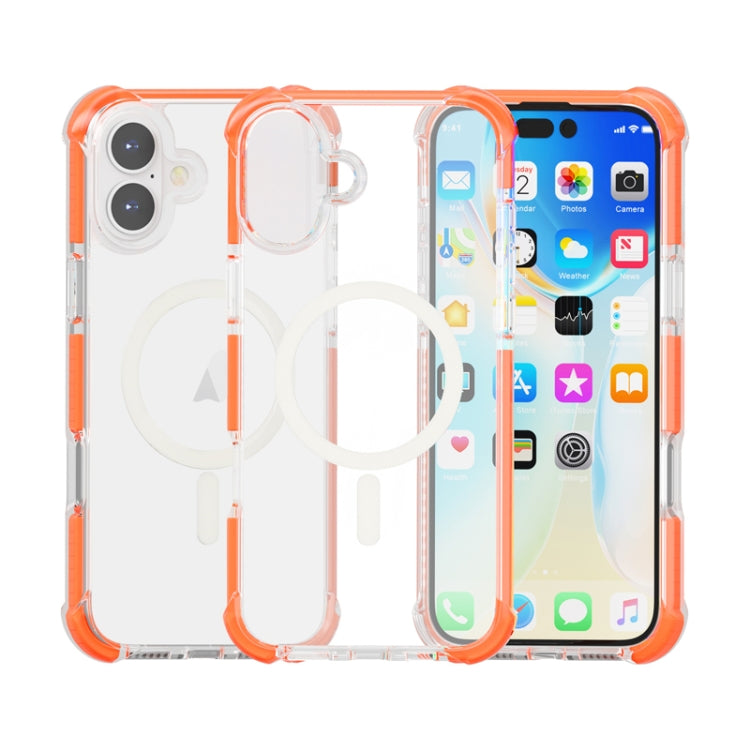 Acrylic Magsafe Magnetic Shockproof Phone Case, For iPhone 16, For iPhone 15 Pro Max, For iPhone 15 Pro, For iPhone 15 Plus