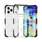 Acrylic Magsafe Magnetic Shockproof Phone Case, For iPhone 18 Pro / 17 Pro, For iPhone 18 Pro Max / 17 Pro Max, For iPhone 17e / 16e, For iPhone 17