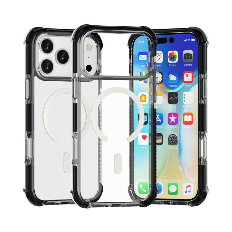 Acrylic Magsafe Magnetic Shockproof Phone Case, For iPhone 18 Pro / 17 Pro, For iPhone 18 Pro Max / 17 Pro Max, For iPhone 17e / 16e, For iPhone 17