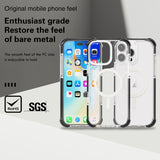 Acrylic Magsafe Magnetic Shockproof Phone Case, For iPhone Air, For iPhone 16 Pro Max, For iPhone 16 Pro, For iPhone 16 Plus