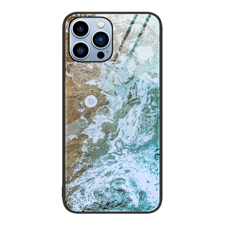 Marble Pattern Glass Protective Phone Case, For iPhone 17 Pro Max, For iPhone 17 Pro, For iPhone 17, For iPhone Air, For iPhone 15 Pro Max, For iPhone 15 Pro
