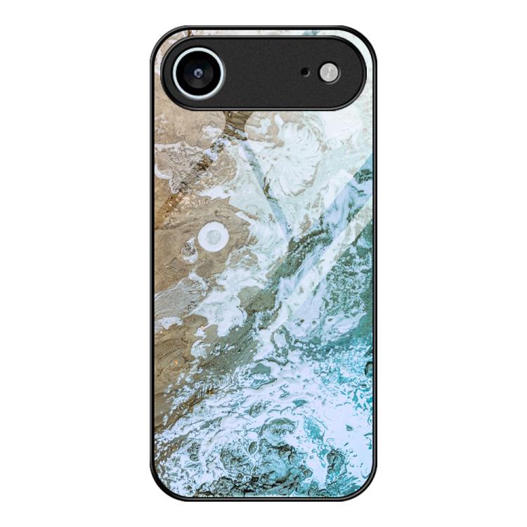 Marble Pattern Glass Protective Phone Case, For iPhone 17 Pro Max, For iPhone 17 Pro, For iPhone 17, For iPhone Air, For iPhone 15 Pro Max, For iPhone 15 Pro